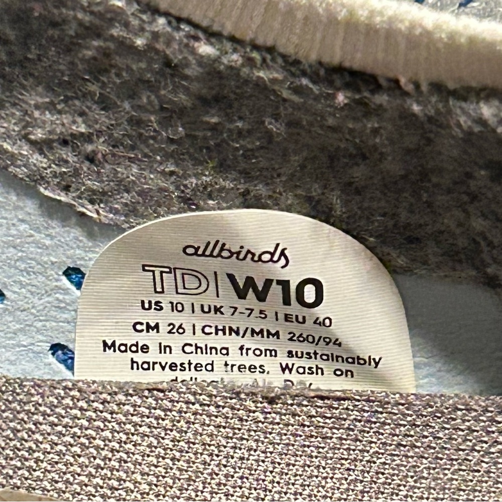Women’s Allbirds Size 10 - Picture 7 of 8